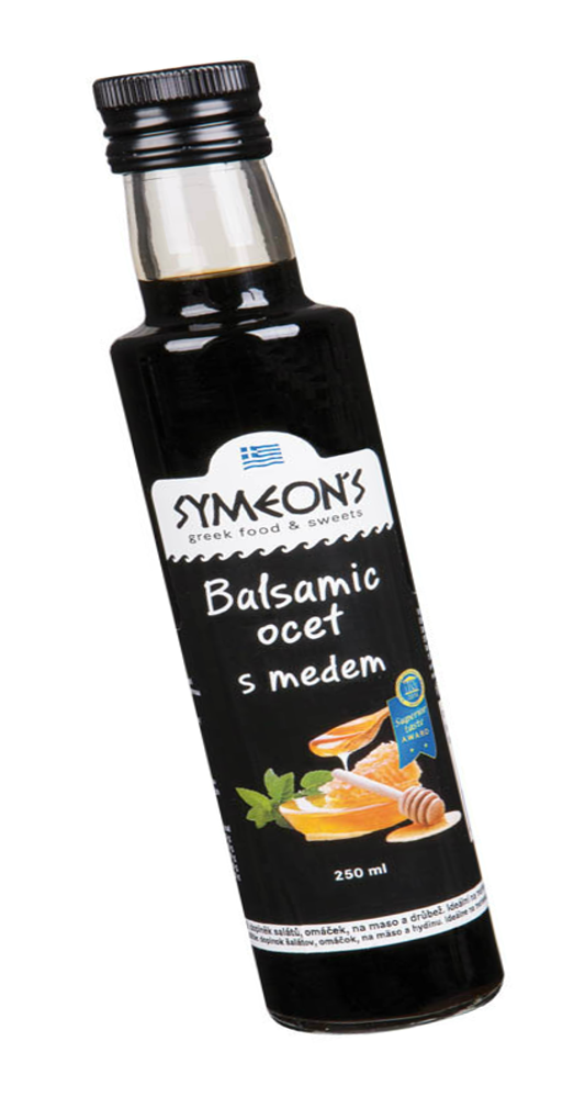 Balsamico s medem Symeon's 0,25l