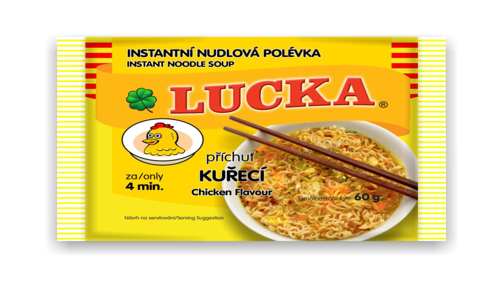 Instantní nudlová polévka Bibis  Zeleninová 60g