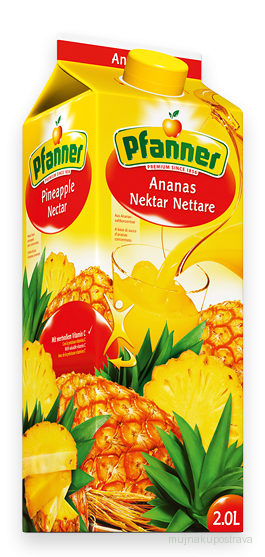 Pfanner Ananasový nektar 50% 2L