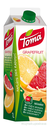 Toma Grapefruit s dužinou  (nektar) 1L