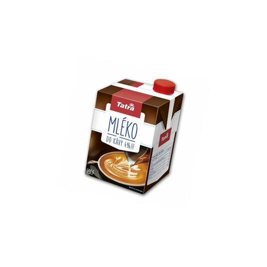 Mléko plnotučné do kávy Tatra premium 0,5 l