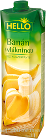 Hello banán s vlákninou  1L