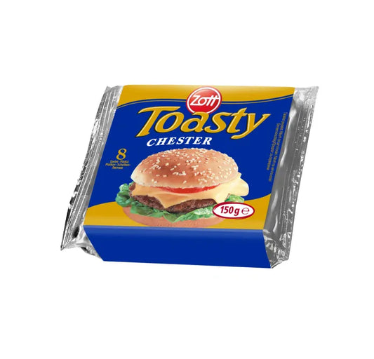 Toasty Chester tavený plátkový sýr 150g