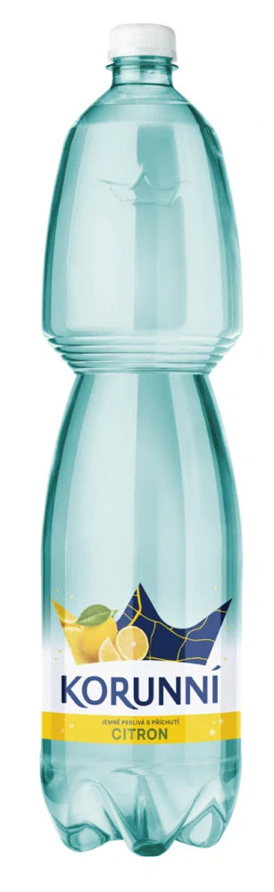 Korunní jemně perlivá citron 6 x  1,5l