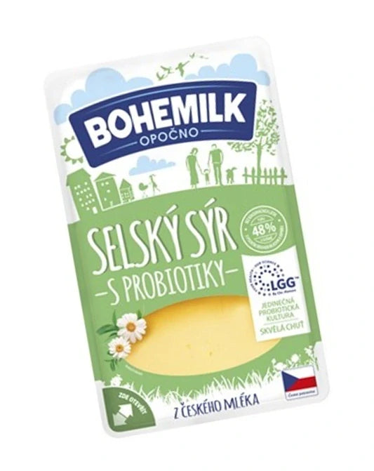 Selský sýr s oky 48 % Bohemilk 100g