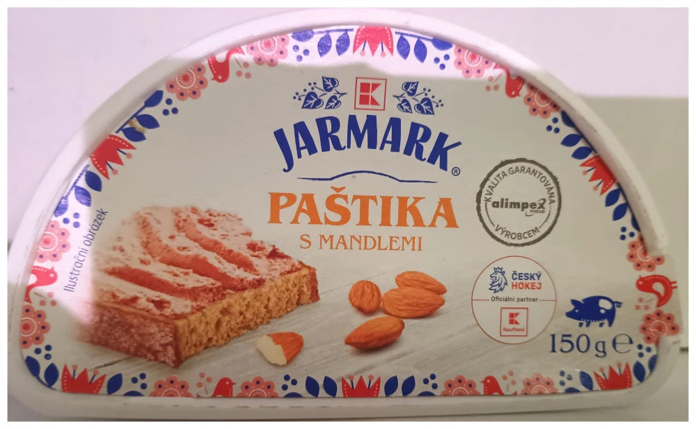 Paštika s mandlemi Jarmark 150g