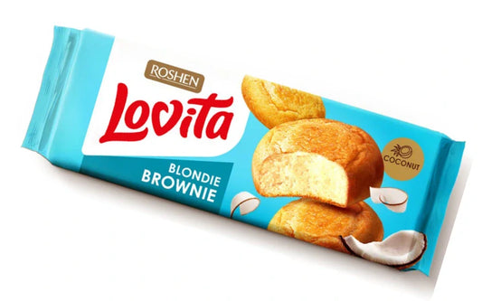 Sušenka Brownie s kokosem Lovita 150 g