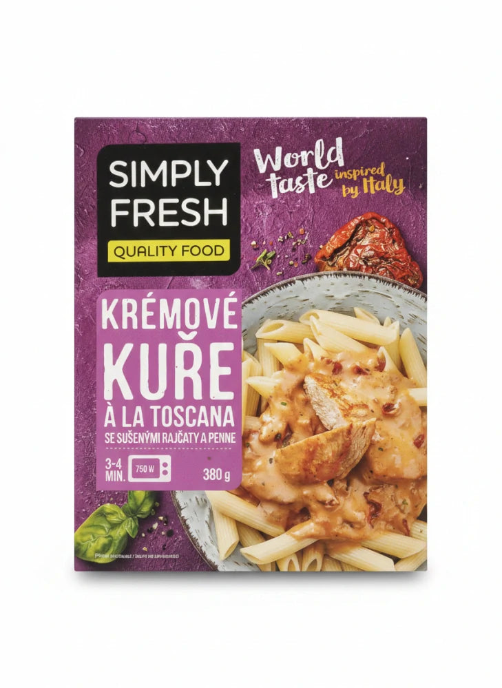Krémové kuře a La Toscana s penne 380 g