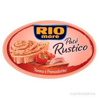 Rio Mare Paté Rustico Tuňákový krém s cherry s rajčaty - 115g