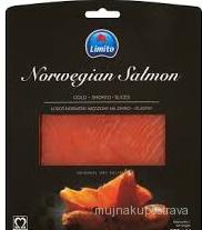 Plátek uzeného lososa  Limito Norwegian 100 g