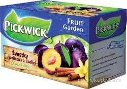 Pickwick Čaj švestky s vanilkou  - 20 x 2g
