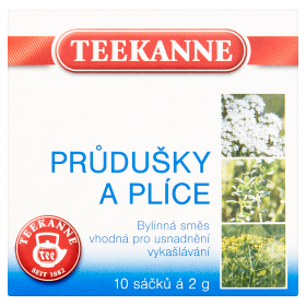 Teekanne Průdušky a plíce čaj - 10x2g