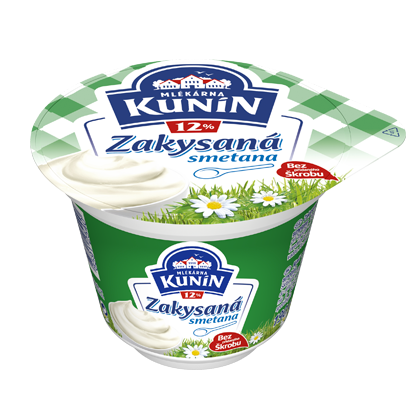 Zakysaná smetana Klasik 12% 190g