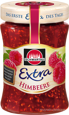 Jam Schwartau Extra Malinový 340 g